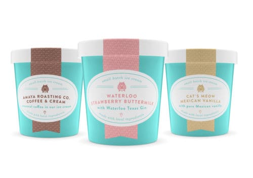 Brand development, website, packaging, graphic design, and space design for Fat Cat Creamery, Houston, Texas | Field of Study: A Design & Branding Consultancy.