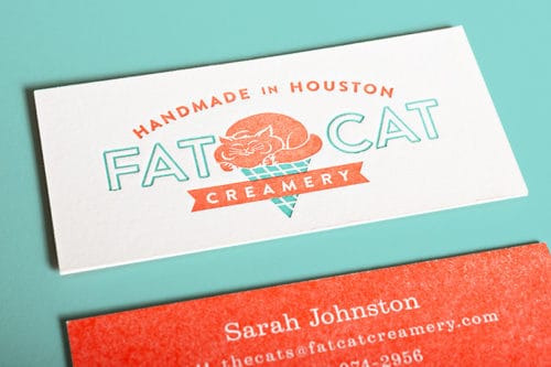 Brand development, website, packaging, graphic design, and space design for Fat Cat Creamery, Houston, Texas | Field of Study: A Design & Branding Consultancy.