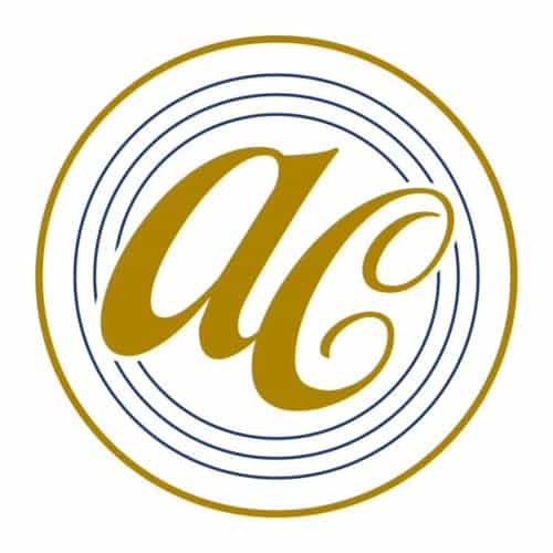AC Monogram design for Aero Crafters Beer Garden, Victoria | Designed by Field of Study: A branding and graphic design consultancy | Houston TX | Jennifer Blanco & John Earles
