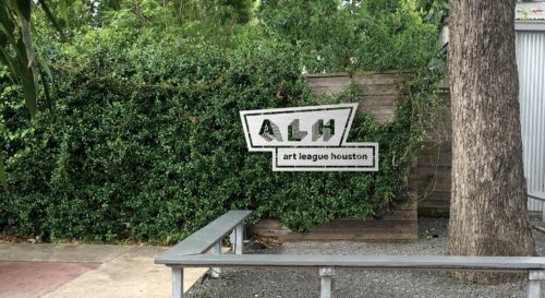 Signage for Art League Houston | Designed by Field of Study: A branding and graphic design consultancy | Houston TX | Jennifer Blanco & John Earles