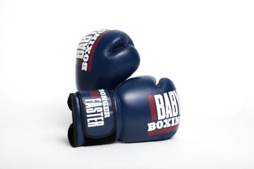 Custom boxing gloves for Baby Bull Boxing | Designed by Field of Study: A branding and graphic design consultancy | Houston TX | Jennifer Blanco & John Earles
