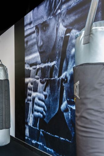 Branding, website, environmental graphics, merchandise, and signage for Baby Bull Boxing, Houston, Texas | Field of Study: A Design & Branding Consultancy