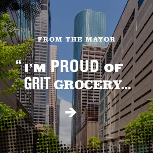 Instagram campaign image for Grit Grocery | Designed by Field of Study: A branding and graphic design consultancy | Houston TX | Jennifer Blanco & John Earles