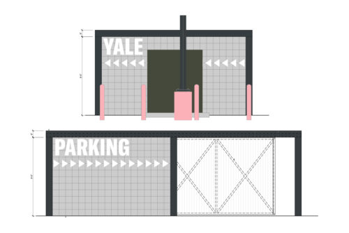 Branding, environmental graphics, signage, and wayfinding for Heights Mercantile, Houston, Texas | Field of Study: A Design & Branding Consultancy