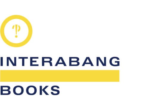 Logo for Interabang Books, Dallas | Designed by Field of Study: A branding and graphic design consultancy | Houston TX | Jennifer Blanco & John Earles