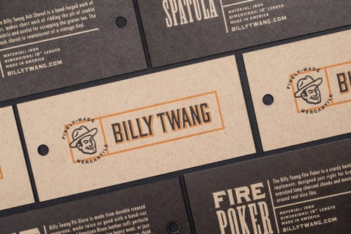 Branding, website, packaging, graphic design, social media, and marketing collateral for Billy Twang Mercantile, Los Angeles, California | Field of Study: A Design & Branding Consultancy