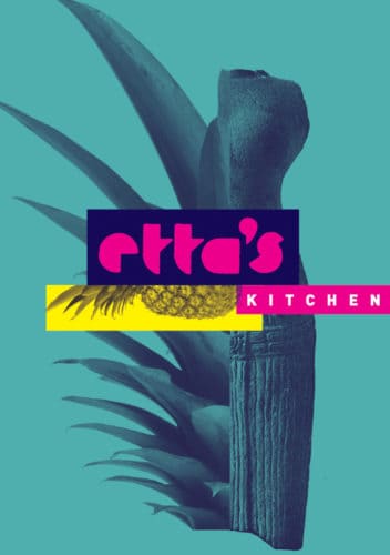 Brand development, website, graphic design, and marketing collateral for Etta's kitchen, Houston, Texas | Field of Study: A Design & Branding Consultancy.