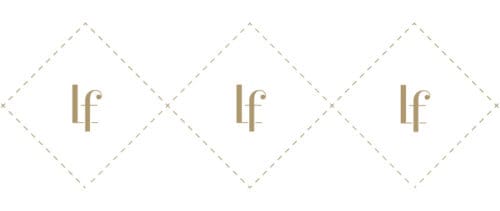 Icon pattern for Lettrefina Linens & Monogrammes | Designed by Field of Study: A branding and graphic design consultancy | Houston TX | Jennifer Blanco & John Earles