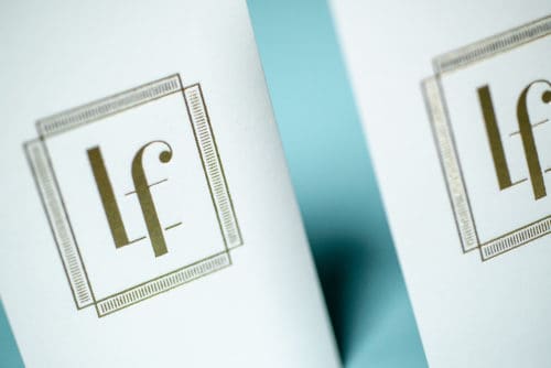 Branding, naming, stationery, and packaging for Lettrefina Linens & Monogrammes, Houston, Texas | Field of Study: A Design & Branding Consultancy