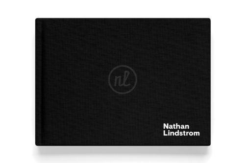 Portfolio cover for Nathan Lindstrom Photography | Designed by Field of Study: A branding and graphic design consultancy | Houston TX | Jennifer Blanco & John Earles