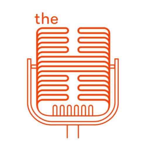 Logo for Luke Brawner's podcast, the H | Designed by Field of Study: A branding and graphic design consultancy | Houston TX | Jennifer Blanco & John Earles