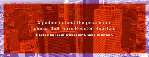 Logo and graphics for The H Podcast, Houston, Texas | Field of Study: A Design & Branding Consultancy