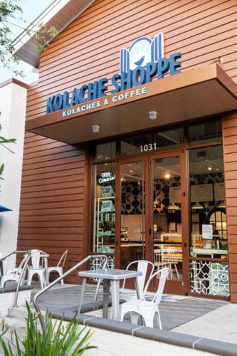 Branding, website, graphic design, interior design, packaging, and signage for Kolache Shoppe, Houston Texas | Field of Study: A Design & Branding Consultancy