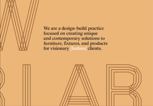 FMW|FabLab brand guide detail by Field of Study Design