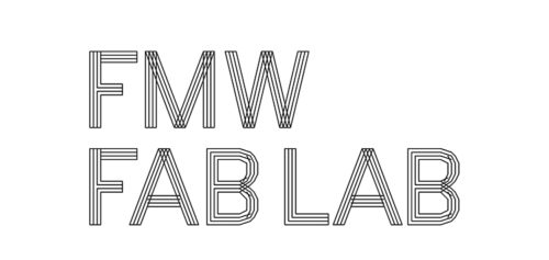Wordmark for FMW|FabLab by Field of Study Design