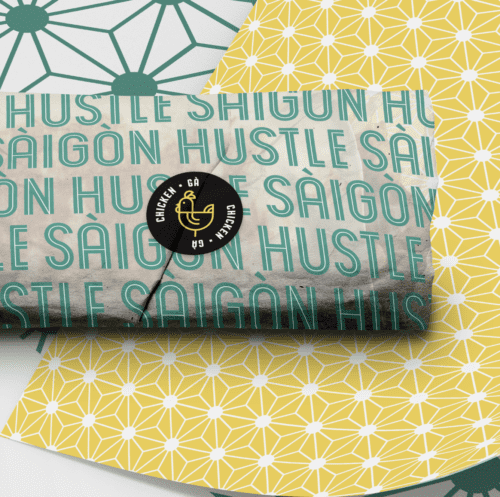 Saigon Hustle branding and packaging design