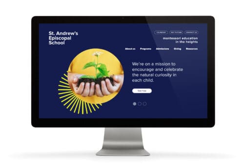 St. Andrew's Episcopal School Branding & Website Design | Field of Study Houston