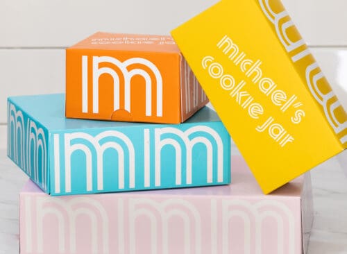 Field of Study Design | Packaging | Michael's Cookie Jar Houston Texas