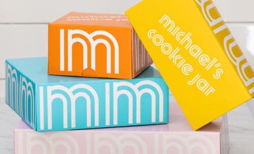 Houston, Texas Michael's Cookie Jar branding & packaging by Field of Study