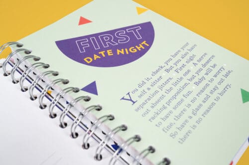 Field of Study | Design | Cheers to you baby! journal book design | Houston Texas