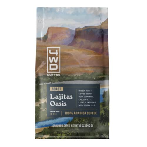 4WD Coffee Lajitas Oasis - a take on Cafe de Olla coffee