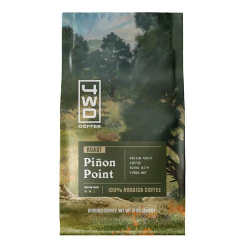 4WD Coffee Pinon Point - inspired by the Bowl of the Guadalupe Mountains National Park - Pinyon Pine