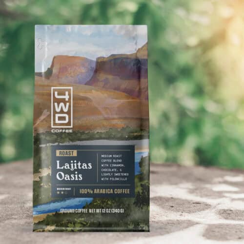4WD Coffee | Texas Coffee | Field of Study branding & packaging design