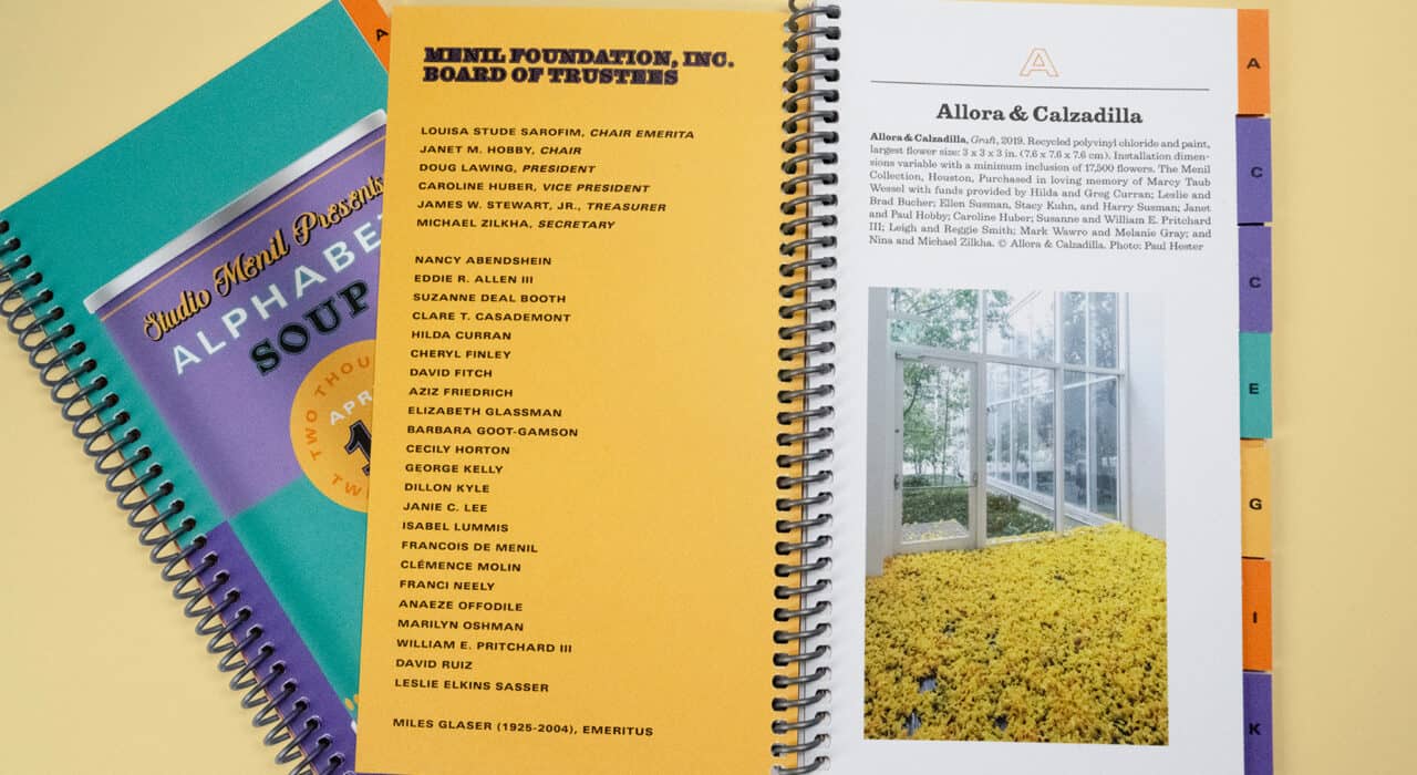 Andy Warhol inspired Program design for Menil Collection by Field of Study