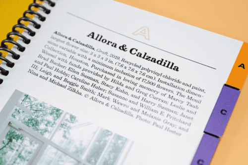Andy Warhol inspired Program design for Menil Collection by Field of Study